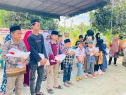 Pasar Sedekah KSJ-GJB Hadir di Sei Kepayang, Dhuafa dan Anak Yatim Terima Bantuan